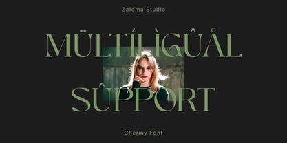 Chermy Font Poster 13