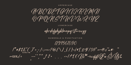 Dahlliaty Rofahness Font Poster 7