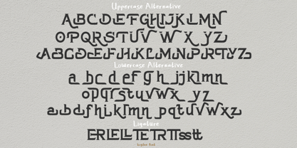 Kogilne Font Poster 7