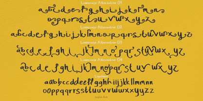 Kogilne Font Poster 9
