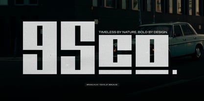 Doxy Bold Font Poster 2