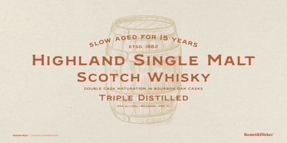 Mission Peak Font Poster 7