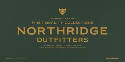 Mission Peak Font Poster 5