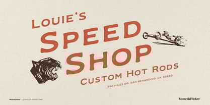 Mission Peak Font Poster 9