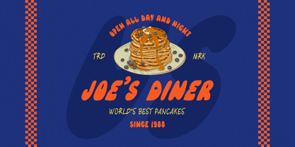 Quick Takeaway Font Poster 3