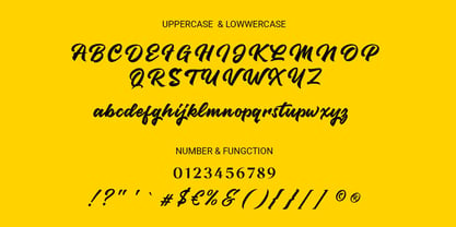 Kington Font Poster 11