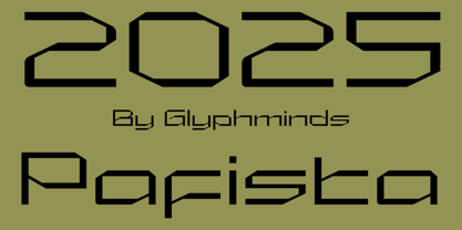Pafista Font Poster 1
