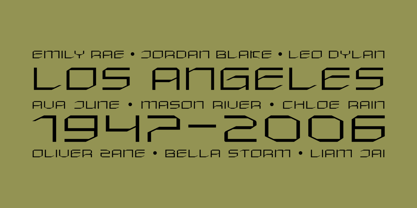 Pafista Font Poster 2