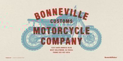 Timberlake Font Poster 2