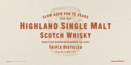 Timberlake Font Poster 7