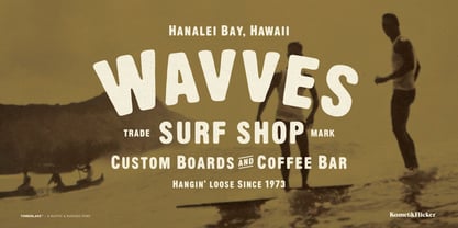 Timberlake Font Poster 12