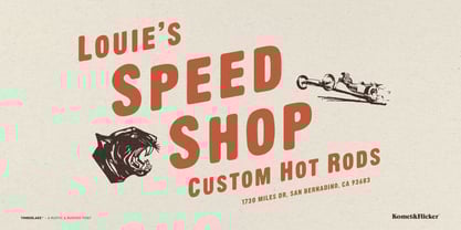 Timberlake Font Poster 9