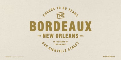 Timberlake Font Poster 5