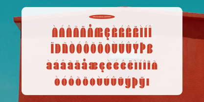 Manke Larky Font Poster 11