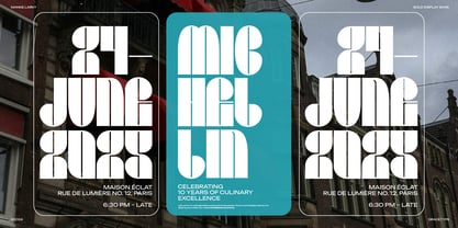 Manke Larky Font Poster 5
