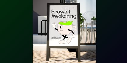 Karom Display Font Poster 7