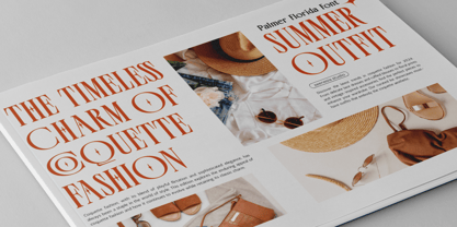 Palmer Florida Font Poster 8