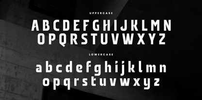 Bracked Font Poster 9