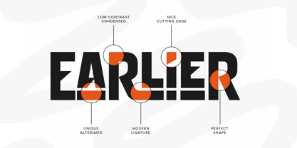 Bracked Font Poster 8