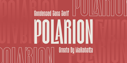 Polarion Font Poster 3