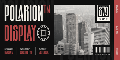 Polarion Font Poster 1
