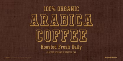 UPSTATE Font Poster 13