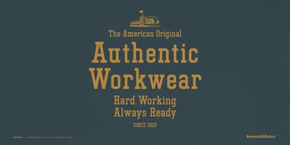 UPSTATE Font Poster 11