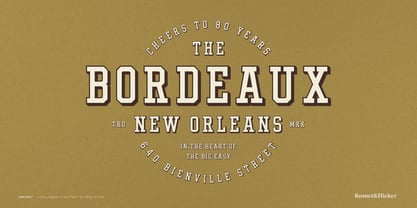 UPSTATE Font Poster 6