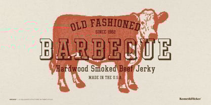 UPSTATE Font Poster 10