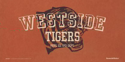 UPSTATE Font Poster 5