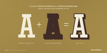 UPSTATE Font Poster 14