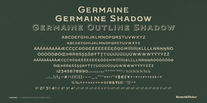 Germaine Font Poster 14