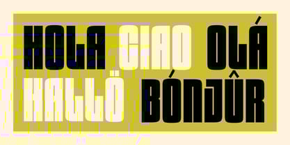 Cook Condexper Font Poster 9