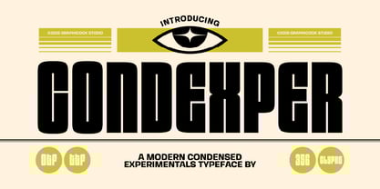 Cook Condexper Font Poster 1