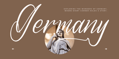 Qenithamy Blainora Font Poster 4