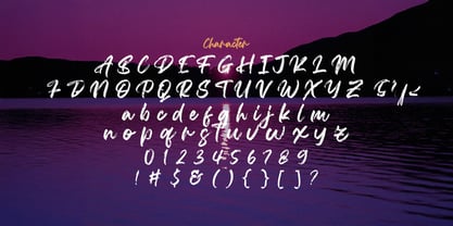 Agethsa Font Poster 7