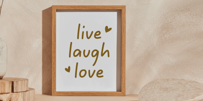 Mainly Note Font Poster 6