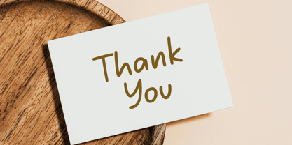 Mainly Note Font Poster 9