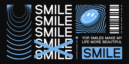 Hectures Font Poster 4