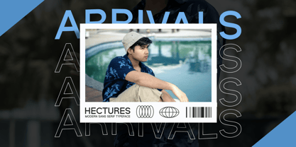 Hectures Font Poster 2