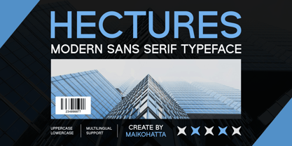 Hectures Font Poster 1