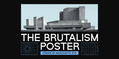 Hectures Font Poster 6