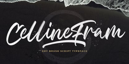 Celline Fram Font Poster 1