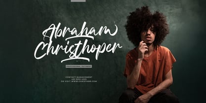 Celline Fram Font Poster 2