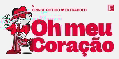 Cringe Gothic Font Poster 8