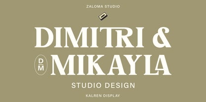 Kalren Font Poster 6