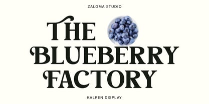 Kalren Font Poster 3