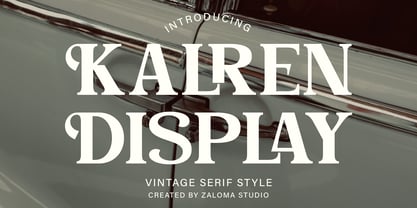 Kalren Font Poster 1