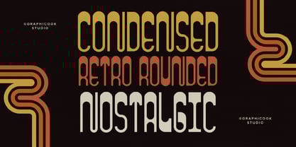 Cook Rouncond Font Poster 2