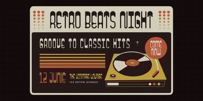 Cook Rouncond Font Poster 8